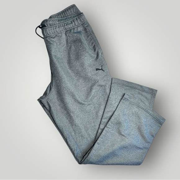 Puma Men's Gray Sweatpants - Picture 2 of 14